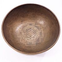 Fuß-Klangschale Nr.3 von oben